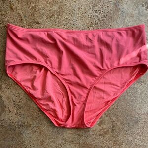 Curve by Sunsets coral high waist swim bottoms‎